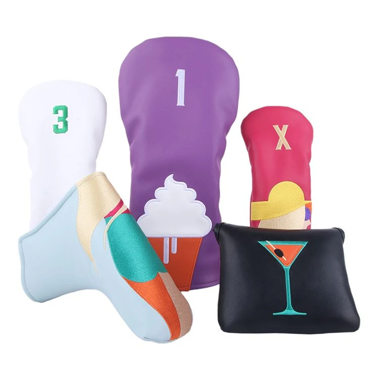 Funny 3 Wood Head Covers